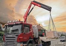 हाइड्रोलिक लोडिंग क्रेन Fassi F 105 A 0.23 e-active