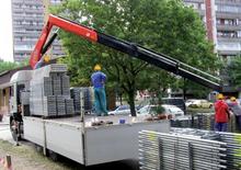 हाइड्रोलिक लोडिंग क्रेन Fassi F 215 A 0.24 active