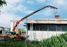 हाइड्रोलिक लोडिंग क्रेन Fassi F 245 AC 2.23 e-dynamic