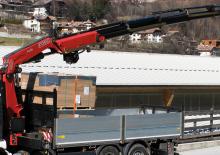 हाइड्रोलिक लोडिंग क्रेन Fassi F 455 A 2.28 e-dynamic