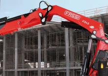 हाइड्रोलिक लोडिंग क्रेन Fassi F 545 RA 2.28 xe-dynamic