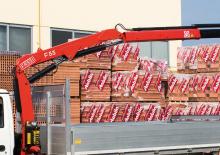 हाइड्रोलिक लोडिंग क्रेन Fassi F 55 A 0.24 e-active