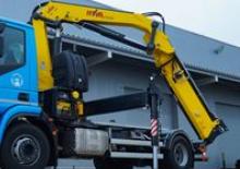 हाइड्रोलिक लोडिंग क्रेन Hyva Crane HC 221 X