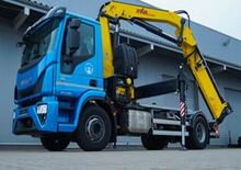 हाइड्रोलिक लोडिंग क्रेन Hyva Crane HC 261 E4