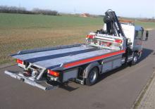 हाइड्रोलिक लोडिंग क्रेन MKG HMK 195 HP Ta3-a3