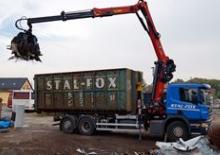 हाइड्रोलिक लोडिंग क्रेन Hyva Crane HZR100 L1 