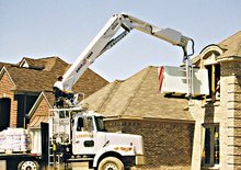हाइड्रोलिक लोडिंग क्रेन Amco Veba JT 330-3 S