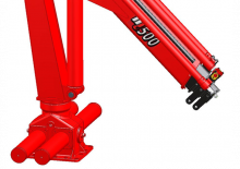 हाइड्रोलिक लोडिंग क्रेन Maxilift ML500.2 MRRC