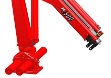 हाइड्रोलिक लोडिंग क्रेन Maxilift ML500L.3 MRRC