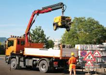 हाइड्रोलिक लोडिंग क्रेन Palfinger PK 12002 EH A