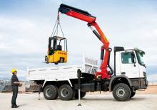 हाइड्रोलिक लोडिंग क्रेन Palfinger PK 30002 D