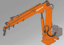 हाइड्रोलिक लोडिंग क्रेन Atlas T 51 A27