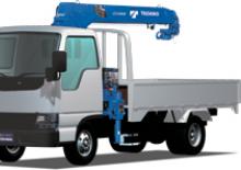 हाइड्रोलिक लोडिंग क्रेन Tadano TM-ZE263M/MH