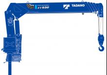हाइड्रोलिक लोडिंग क्रेन Tadano TM-ZT633