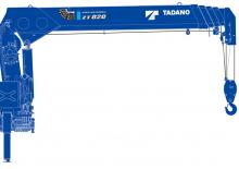 हाइड्रोलिक लोडिंग क्रेन Tadano TM-ZT824