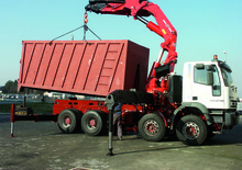 हाइड्रोलिक लोडिंग क्रेन Amco Veba VR85-6 S Jib 6 