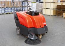 हैंड-कंट्रोल्ड स्वीपर Hako Sweepmaster P 650