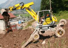 वॉकिंग एक्सकेवेटर Menzi M520