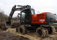 व्हील एक्सकेवेटर Atlas 190 W