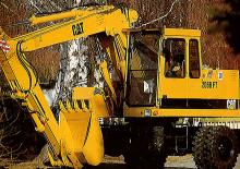 व्हील एक्सकेवेटर Caterpillar 206B