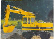 व्हील एक्सकेवेटर Caterpillar 214B