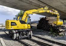 व्हील एक्सकेवेटर Liebherr A 922 Rail Litronic