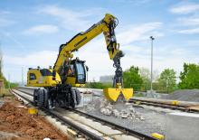 व्हील एक्सकेवेटर Liebherr A 924 Rail Litronic