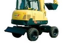 व्हील एक्सकेवेटर Yanmar B 55 W 1