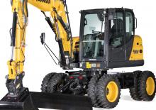 व्हील एक्सकेवेटर Yanmar B75W