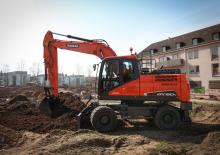 व्हील एक्सकेवेटर Doosan DX 190 W