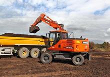 व्हील एक्सकेवेटर Doosan DX160W-3