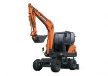 व्हील एक्सकेवेटर Doosan DX53W