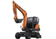 व्हील एक्सकेवेटर Doosan DX55W