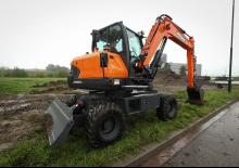 व्हील एक्सकेवेटर Doosan DX57W