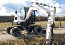 व्हील एक्सकेवेटर Bobcat E55W