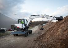 व्हील एक्सकेवेटर Bobcat E57W