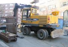 व्हील एक्सकेवेटर Akerman-Volvo EW 200
