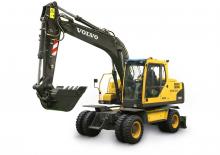 व्हील एक्सकेवेटर Volvo EW145B Prime