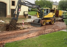 व्हील एक्सकेवेटर Volvo EW160C