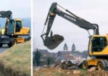 व्हील एक्सकेवेटर Volvo EW180B