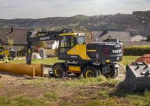 व्हील एक्सकेवेटर Volvo EW180E