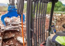 व्हील एक्सकेवेटर Volvo EW240E MH