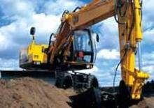व्हील एक्सकेवेटर JCB JS 130 W