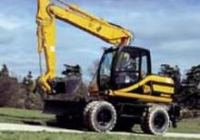 व्हील एक्सकेवेटर JCB JS 145 W