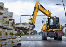 व्हील एक्सकेवेटर JCB JS145W