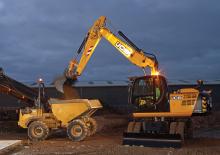 क्रॉलर एक्सकेवेटर JCB JS160W