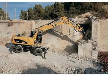 व्हील एक्सकेवेटर Caterpillar M322D MH