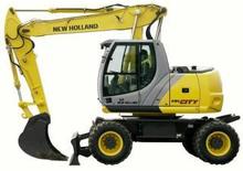 व्हील एक्सकेवेटर New Holland MH City