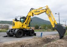व्हील एक्सकेवेटर Komatsu PW118MR-11