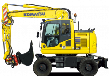व्हील एक्सकेवेटर Komatsu PW150-1